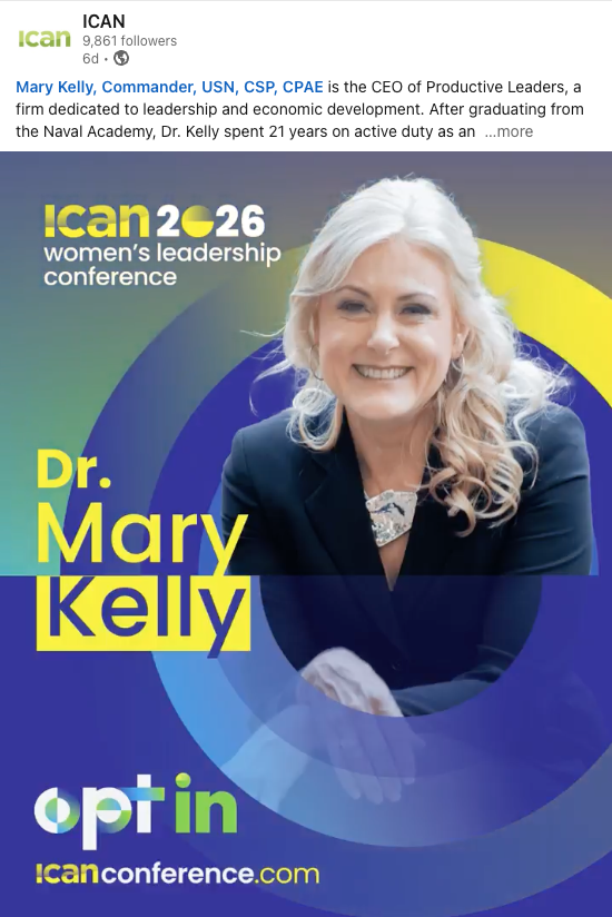 Thumbnail of Dr. Mary Kelly LinkedIn post