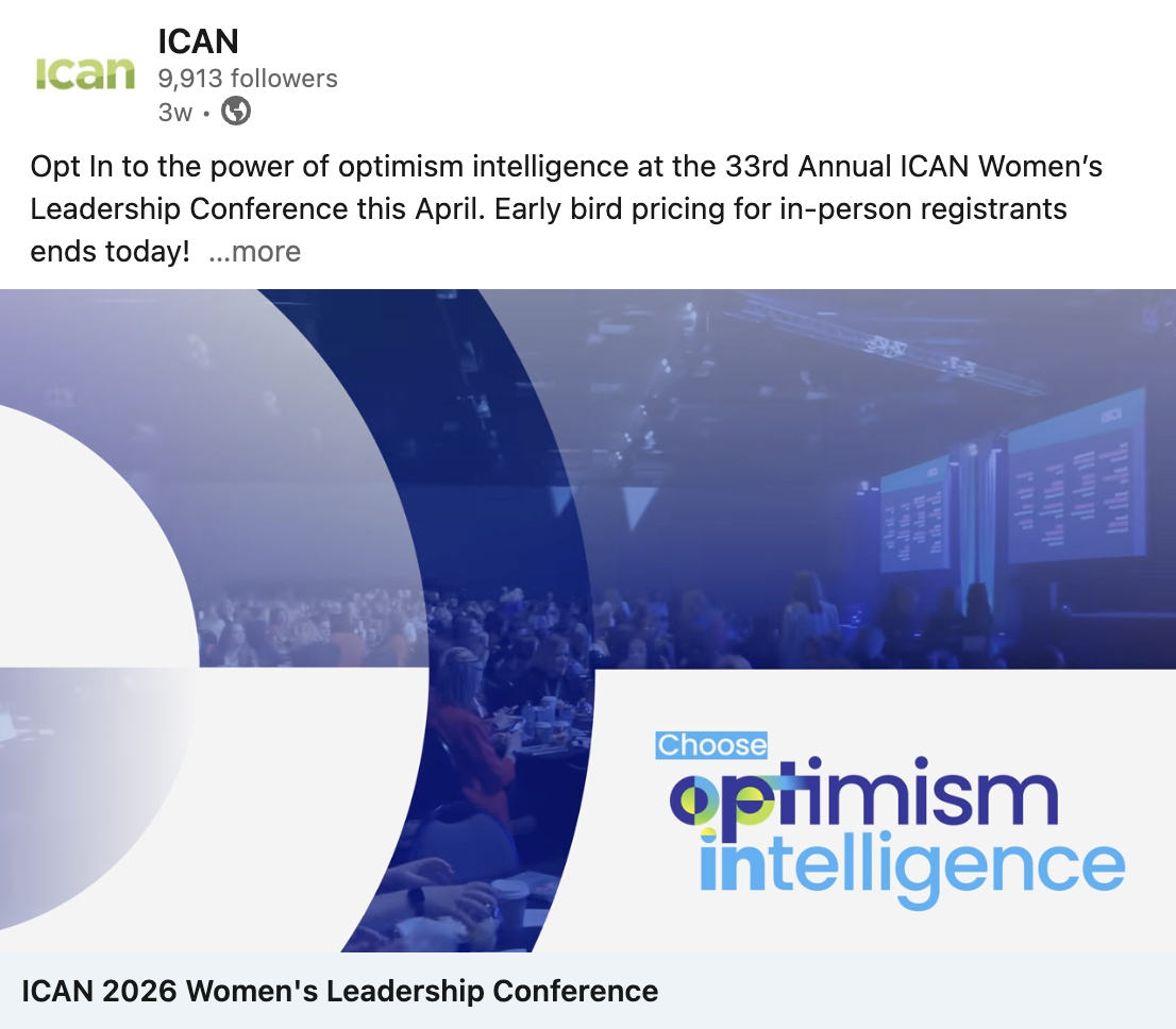 Thumbnail of WLC video highlight LinkedIn post